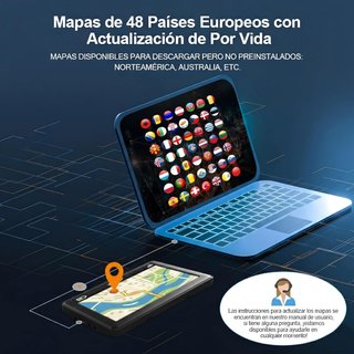 Nuevo Navegador GPS 9” para Camión y Coche