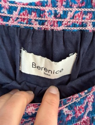 Falda Berenice volantes estampado floral talla 38