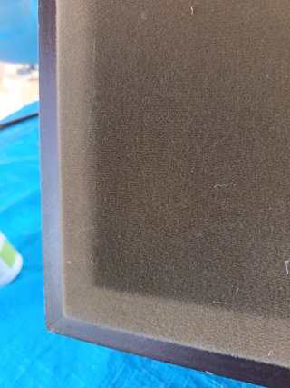 Altavoz Vintage Marrón y Negro