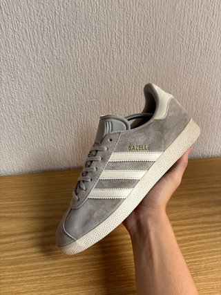 Adidas Gazelle Gris/Blanco