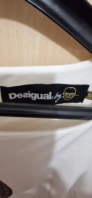 Vestido Desigual Blanco y Negro