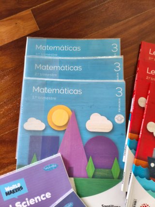 Lote libros, 3 Primaria