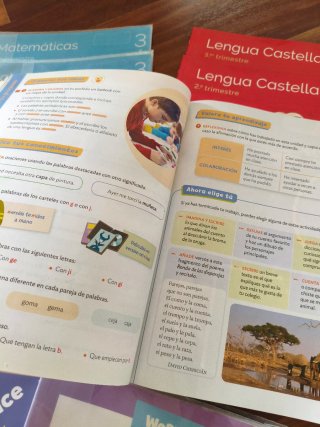 Lote libros, 3 Primaria