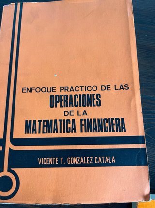 Libros matemáticas financieras y operaciones banca