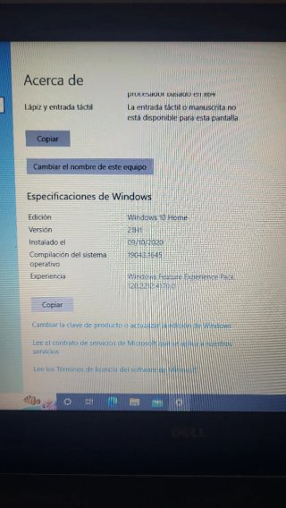 Portátil Dell DESKTOP-0V9733T