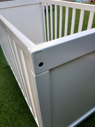 Cuna IKEA Sundvik 60x120 + colchón