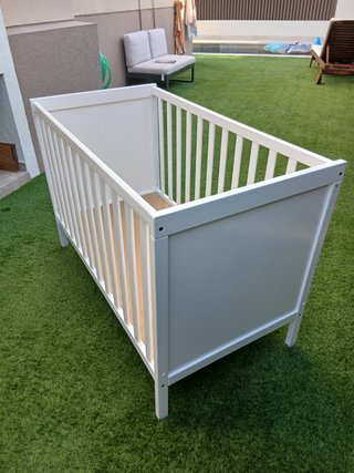 Cuna IKEA Sundvik 60x120 + colchón