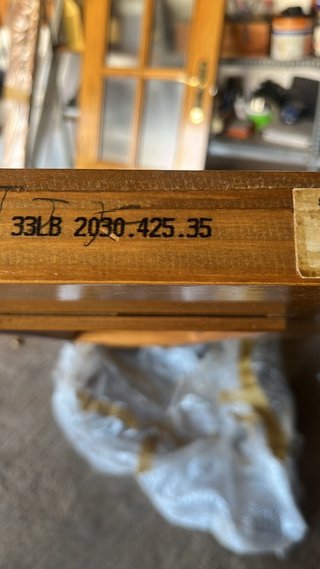 Puertas de madera con cristal