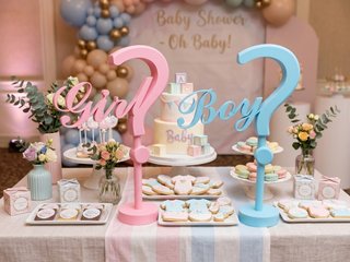 Decoración Fiesta Baby Shower - Niña y Niño