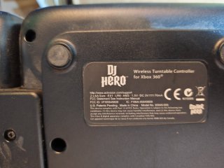 DJ Hero Controller Xbox 360