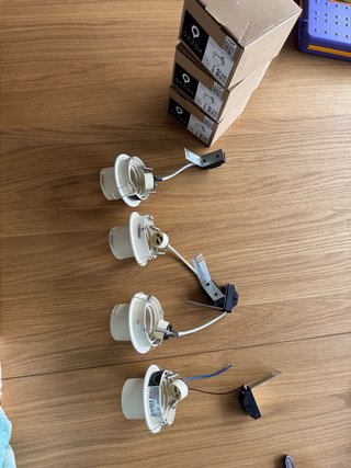 Foco empotrado LED GU10 Beige Redondo orientable
