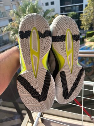 Zapatillas pádel Joma Slam verde y blanco