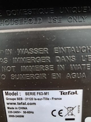 Freidora Tefal 3L