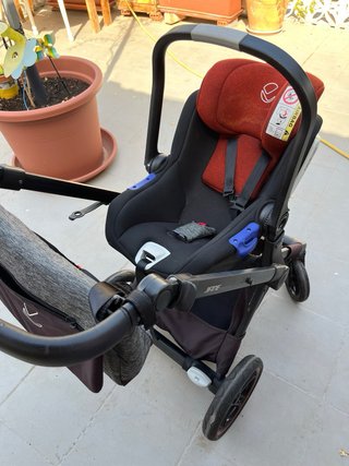 Carro Jane Moon: capazo, maxi cosi y silla.