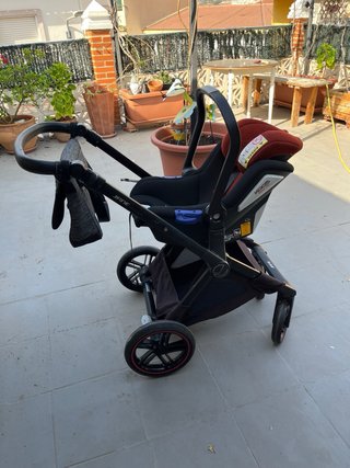 Carro Jane Moon: capazo, maxi cosi y silla.