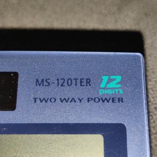 CALCULADORA CASIO MS-120TER CON EURO & TAX