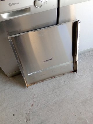 Frente inox lavavajillas Samsung