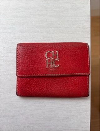 Cartera Carolina Herrera Roja