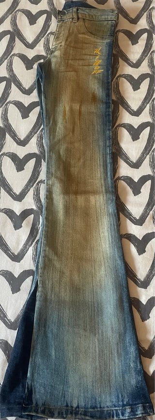 Jeans Kill Off acampanados y desgastados Talla 36