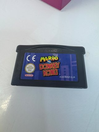 Videojuego gameboy advance mario vs donkey kong