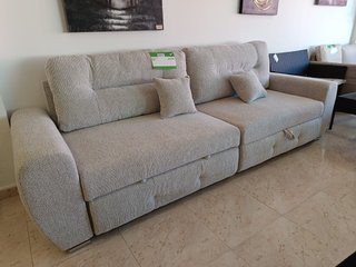 Sofá Chaise Longue Modular con Arcón