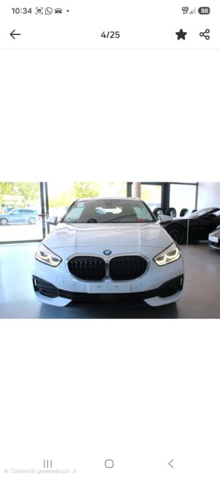 #Coche BMW Serie 1 109 CV año 2023 con 28851KMS