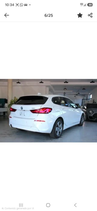 #Coche BMW Serie 1 109 CV año 2023 con 28851KMS