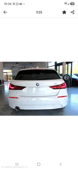 #Coche BMW Serie 1 109 CV año 2023 con 28851KMS