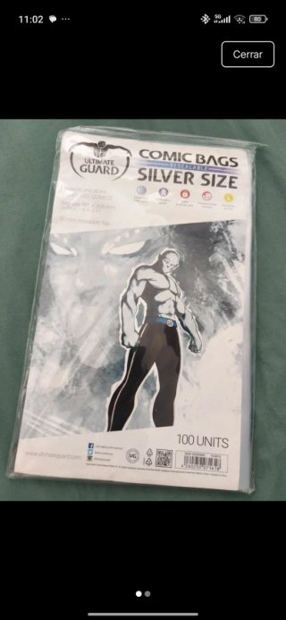 Fundas cómics Silver size Ultimate Guard