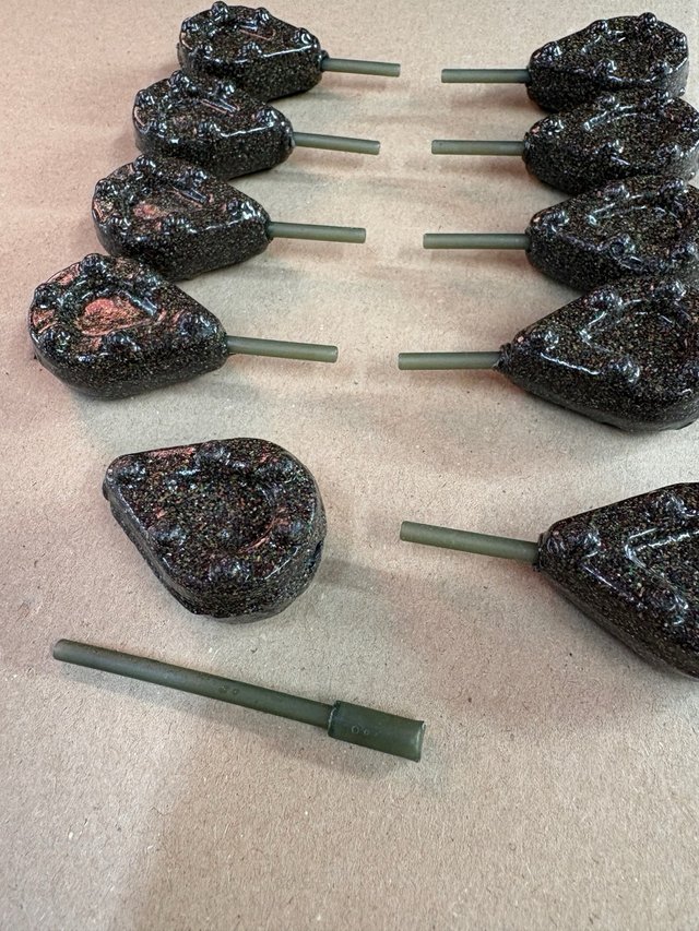 10 plomos de pesca inline 80g