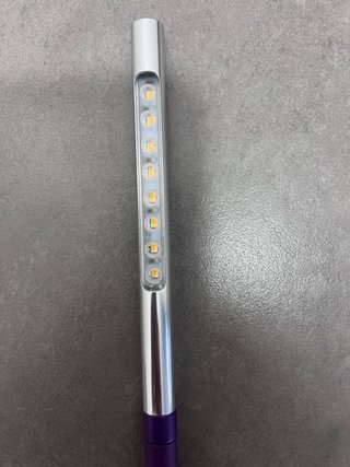 Lámpara Flexo Ikea Metálica Morada