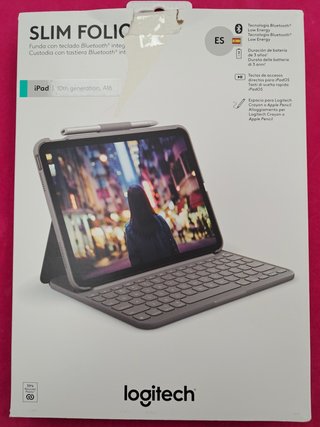 Funda Teclado Logitech Slim Folio Ipad 10