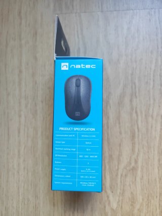 Ratón inalámbrico Natec Toucan 1600 DPI