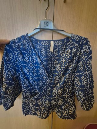 Blusa cruzada