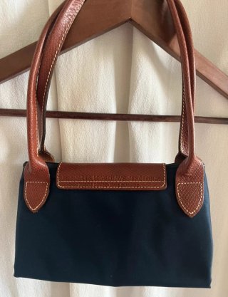 Bolso Longchamp Azul Marino L