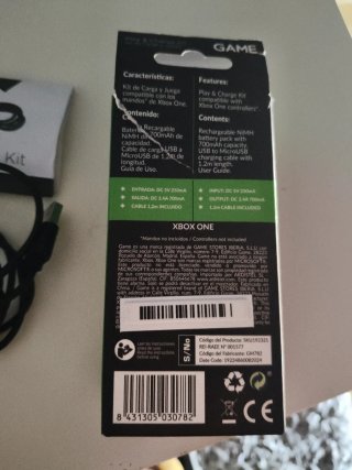 Kit Carga y Juego Xbox One