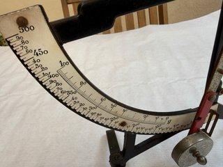Balanza de precisión antigua 500g