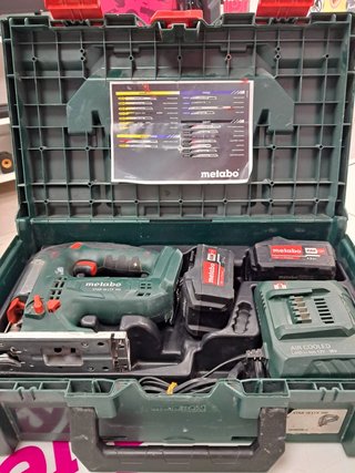 Sierra Calar Metabo STAB 18 LTX 100 A Bateria