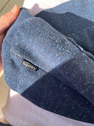 Sudadera azul marino mujer 36/8/S Superdry