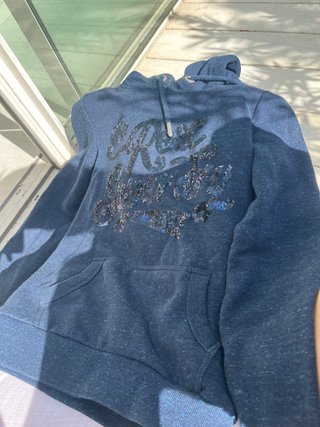 Sudadera azul marino mujer 36/8/S Superdry