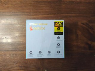 Nuevo Webcam 4K con Luz y Micrófono