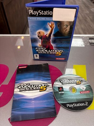 Videojuego PS2 pro evolution soccer 5 ps2