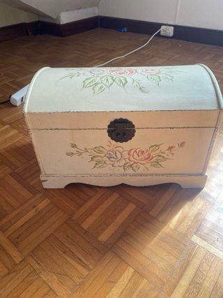 Venta URGENTE tocador, baúl y espejo vintage