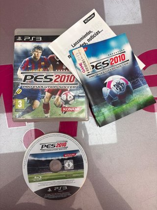 Videojuego PS3 pes 2010
