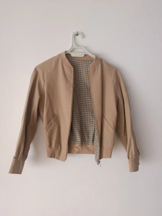 Chaqueta vintage infantil beige