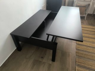 Mesa Baja IKEA Trulstrup Abatible Negra