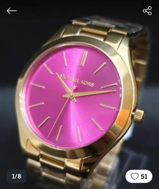 Reloj Michael Kors Dorado y Rosa