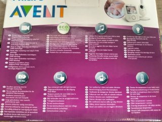 Philips Avent SCD630 Vigilabebés Vídeo 3,5" A-FHSS