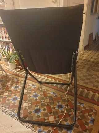 Sillón plegable tipo lounge