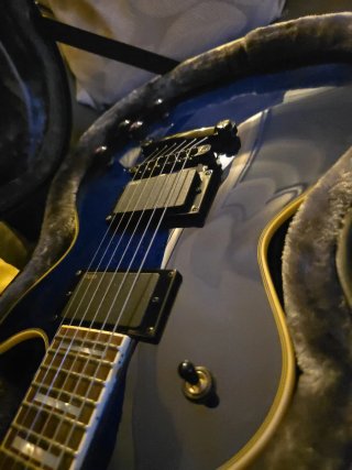 Epiphone LP Prophecy Custom PlusEX midnightsaphire